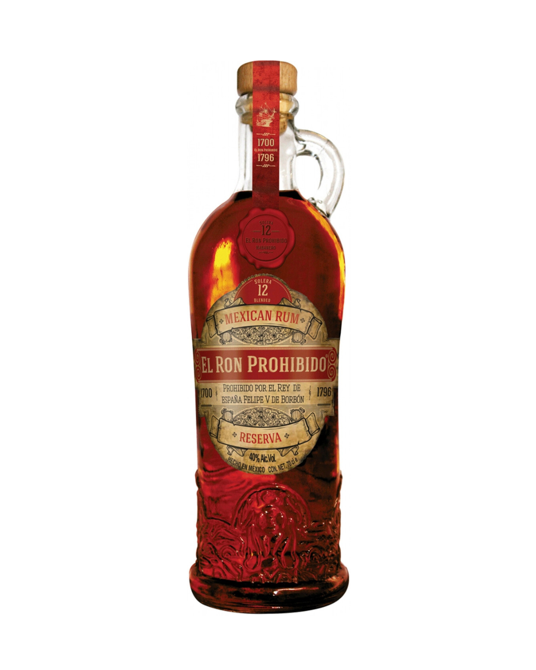 Rum El Ron Prohibido 12 anos Reserva