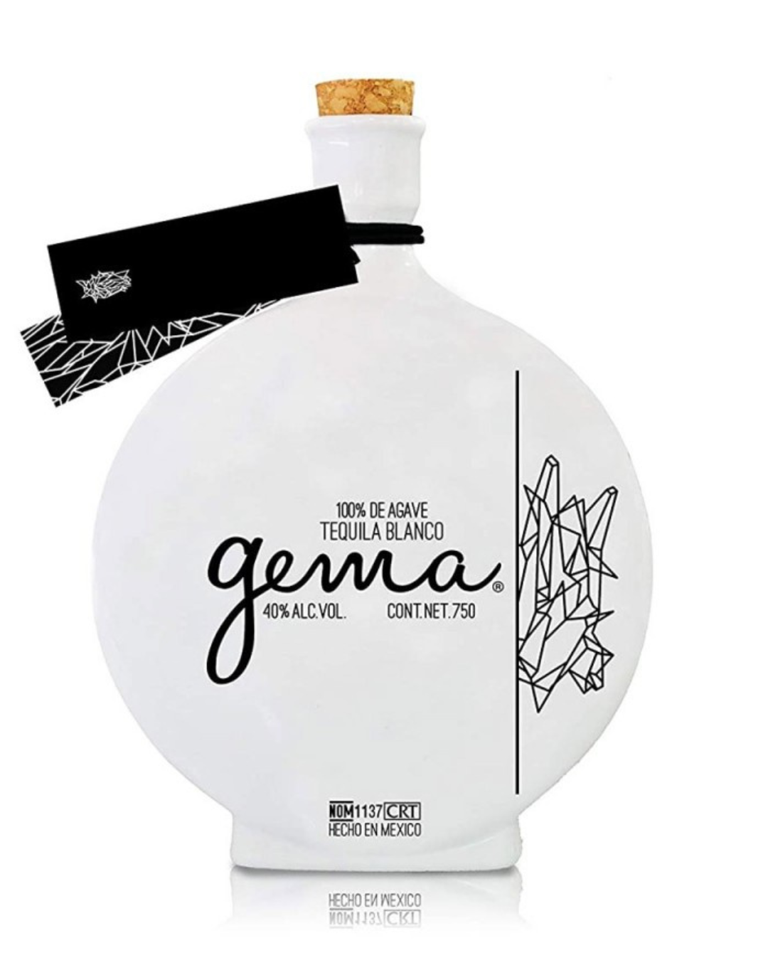 Tequila Cofradia Ceramic Gema Silver