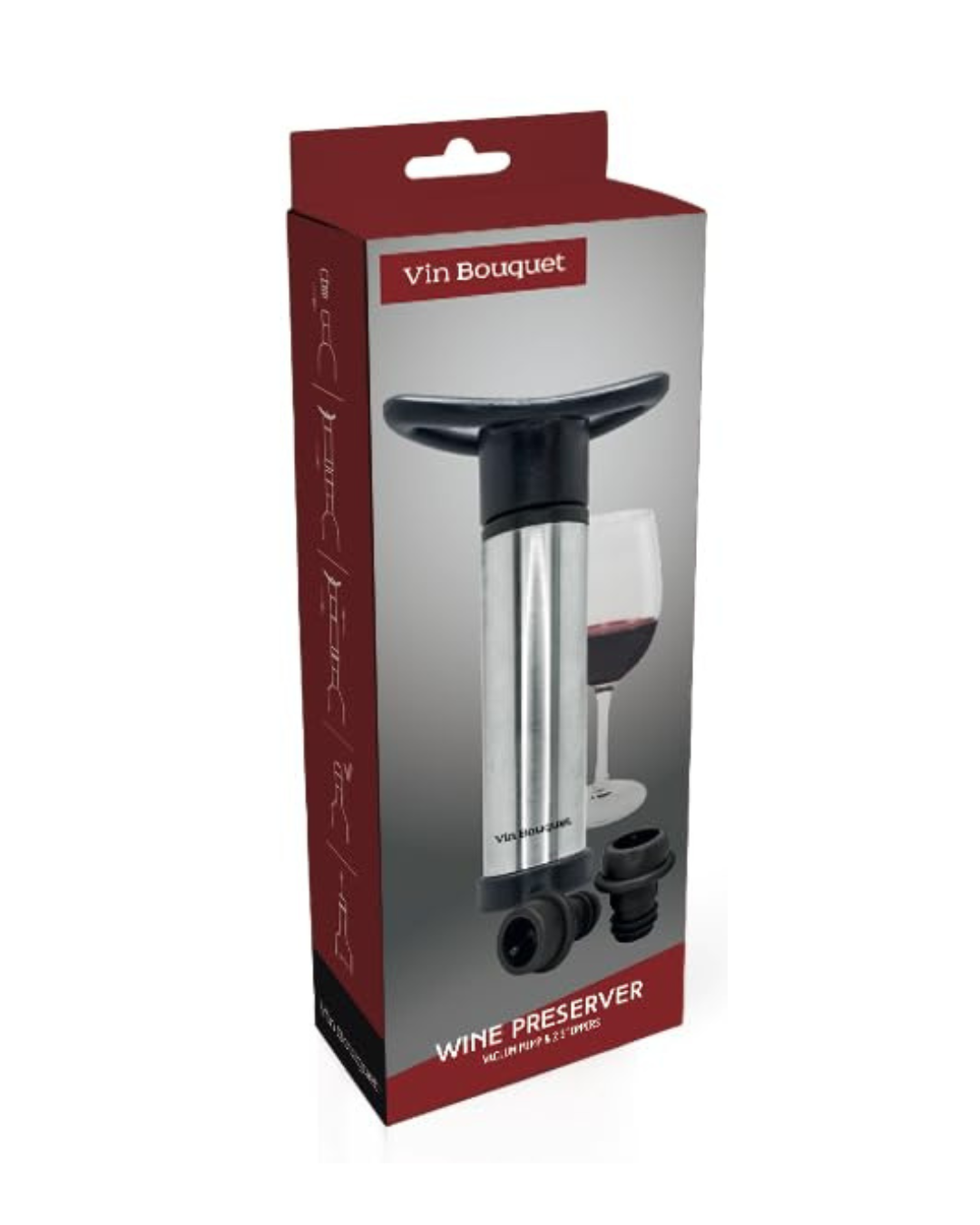 Vacuum Pump + 2 Stoppers