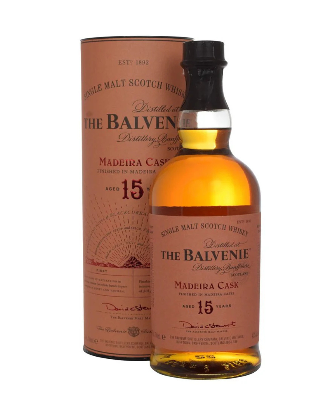 Whisky Balvenie Madeira Cask 15 anos