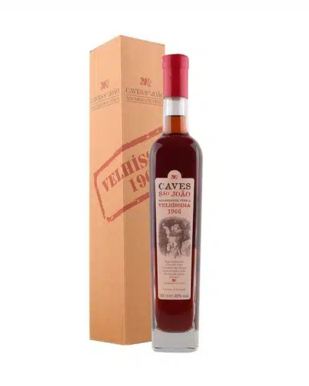 Aguardente Velhíssima Caves São João 1966