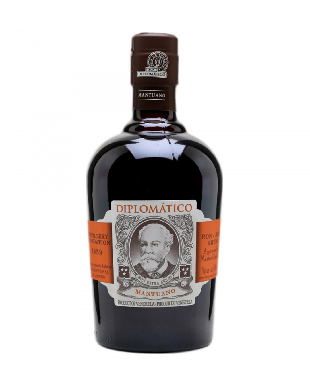 Rum Diplomático Mantuano Ron Extra Anejo