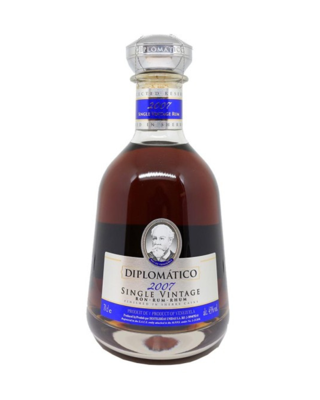 Rum Diplomático Single Vintage 2007