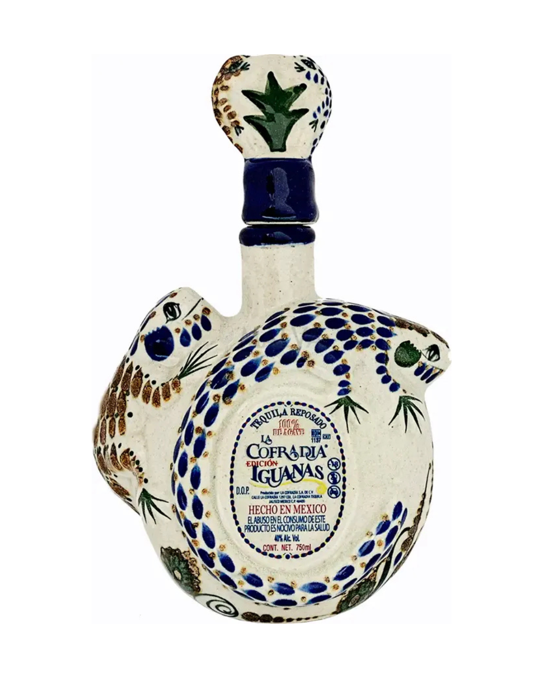 Tequila La Cofradia Iguanas Reposado