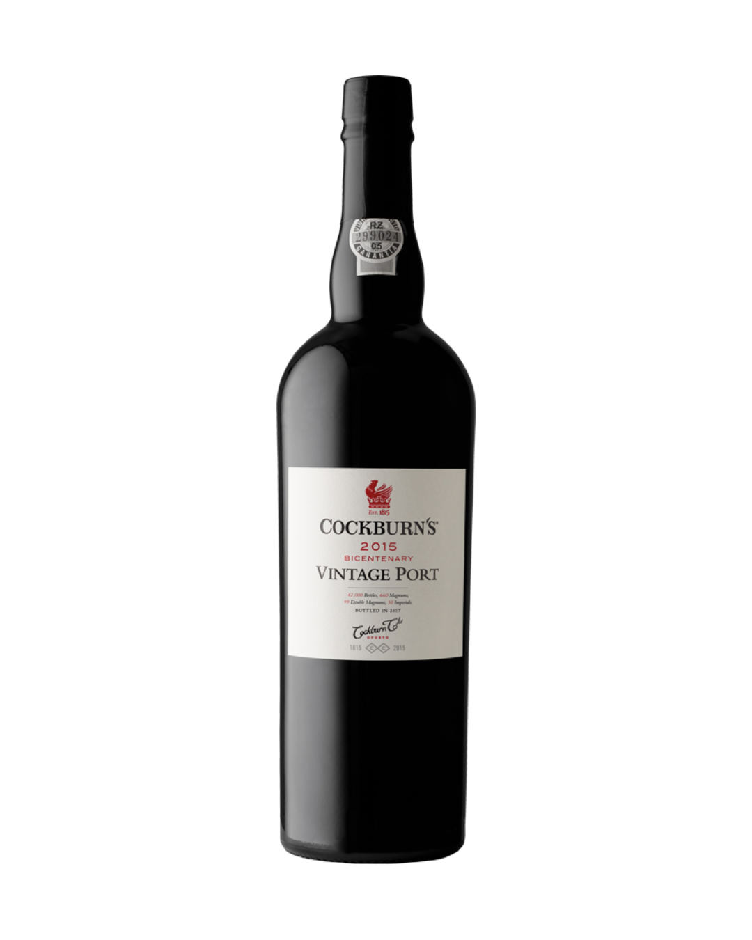 Cockburn's Bicentenary Vintage Port 2015