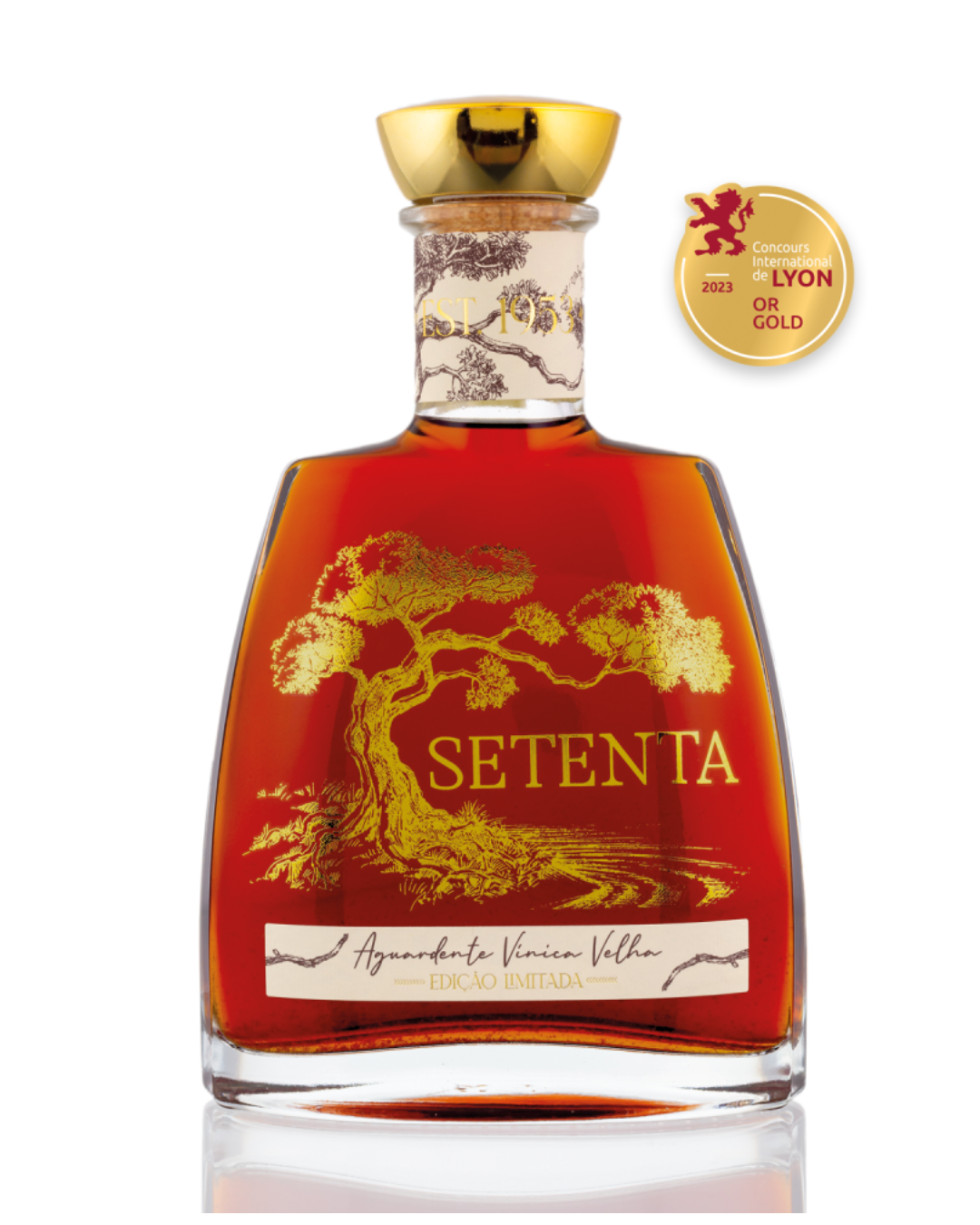 Aguardente Vínica Velha Setenta