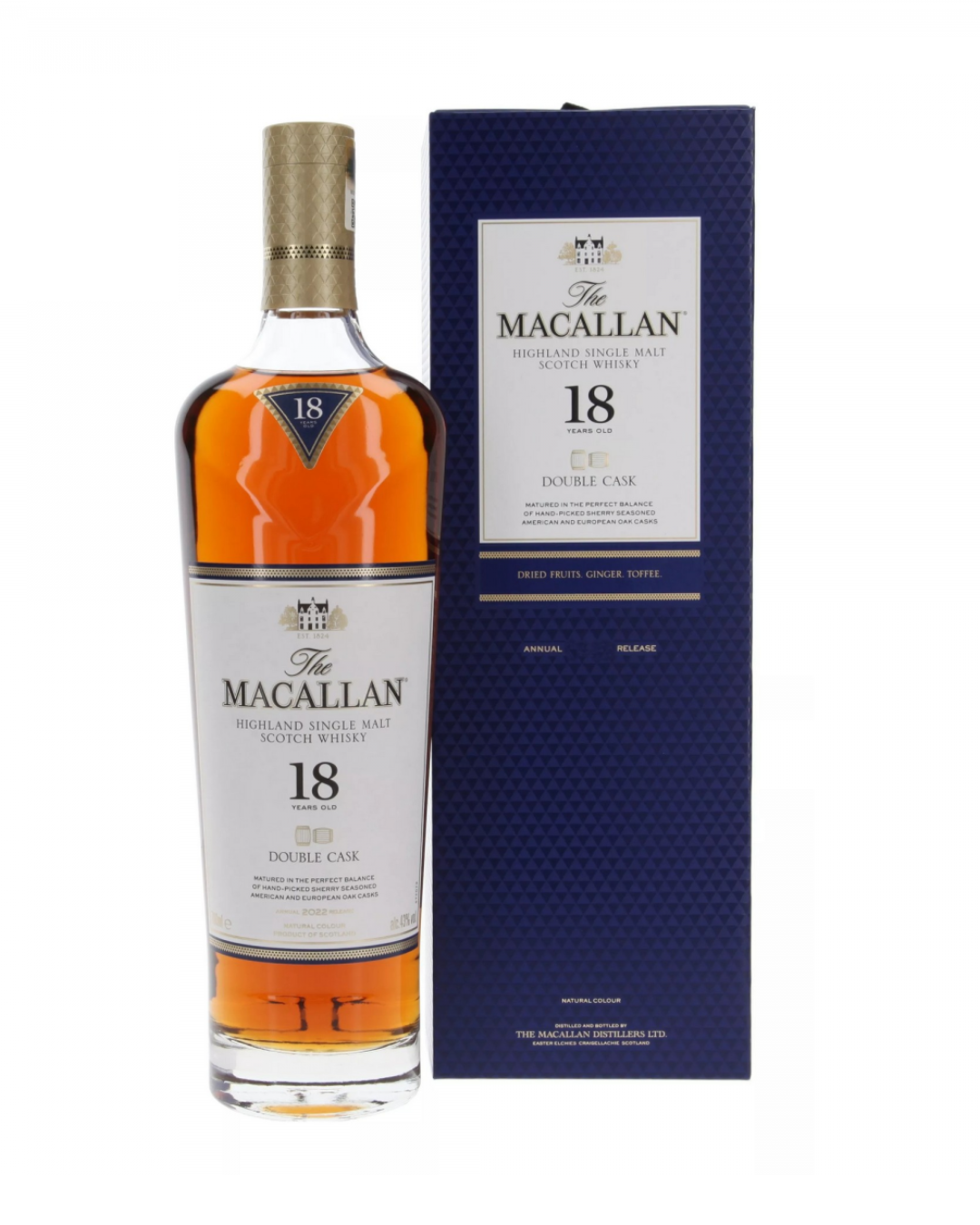 Whisky Macallan 18 Anos Double Cask 2022