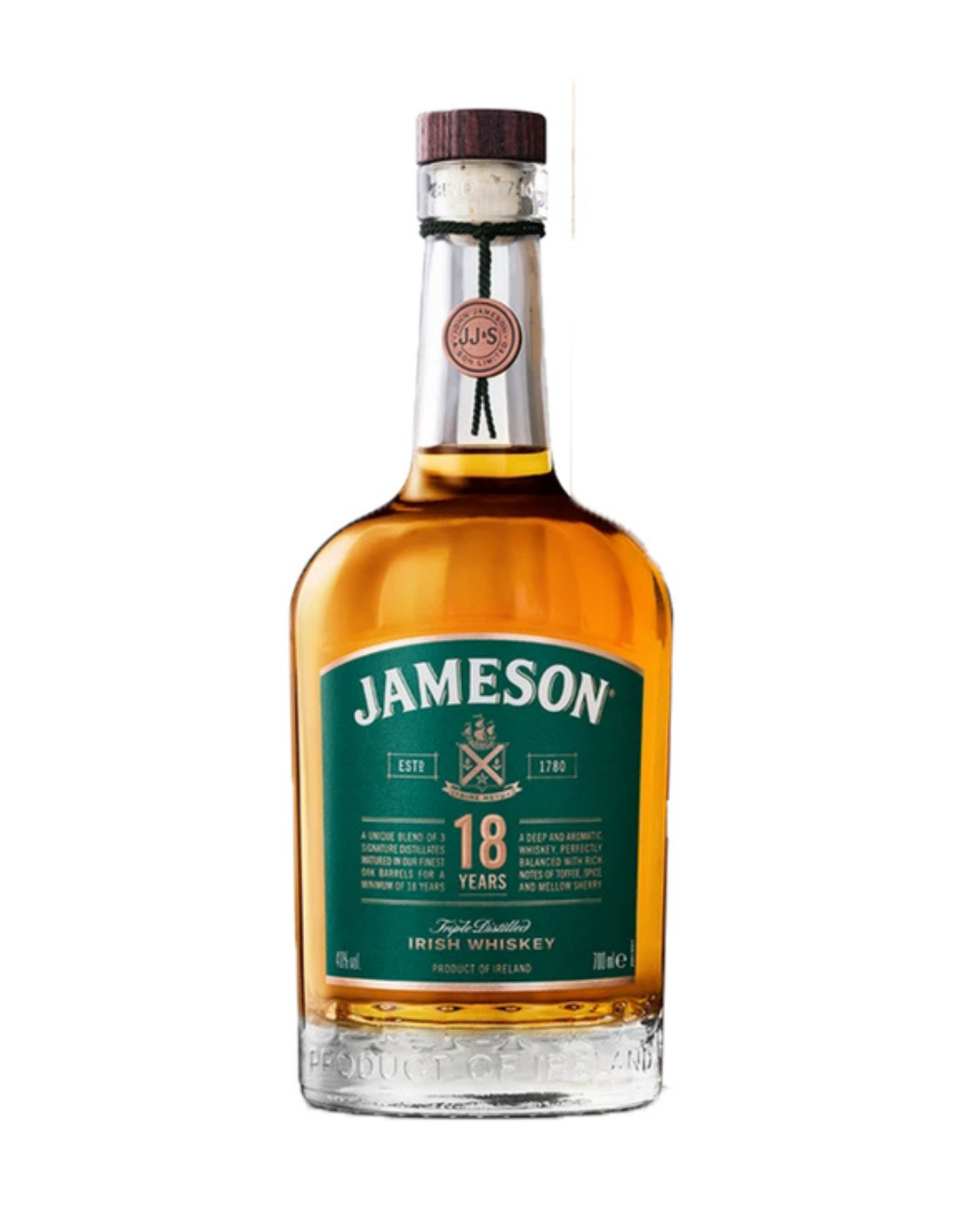 Whisky Jameson 18 anos Tripled Distilled