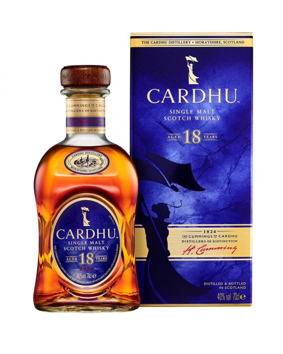 Whisky Malt Cardhu 18 Anos