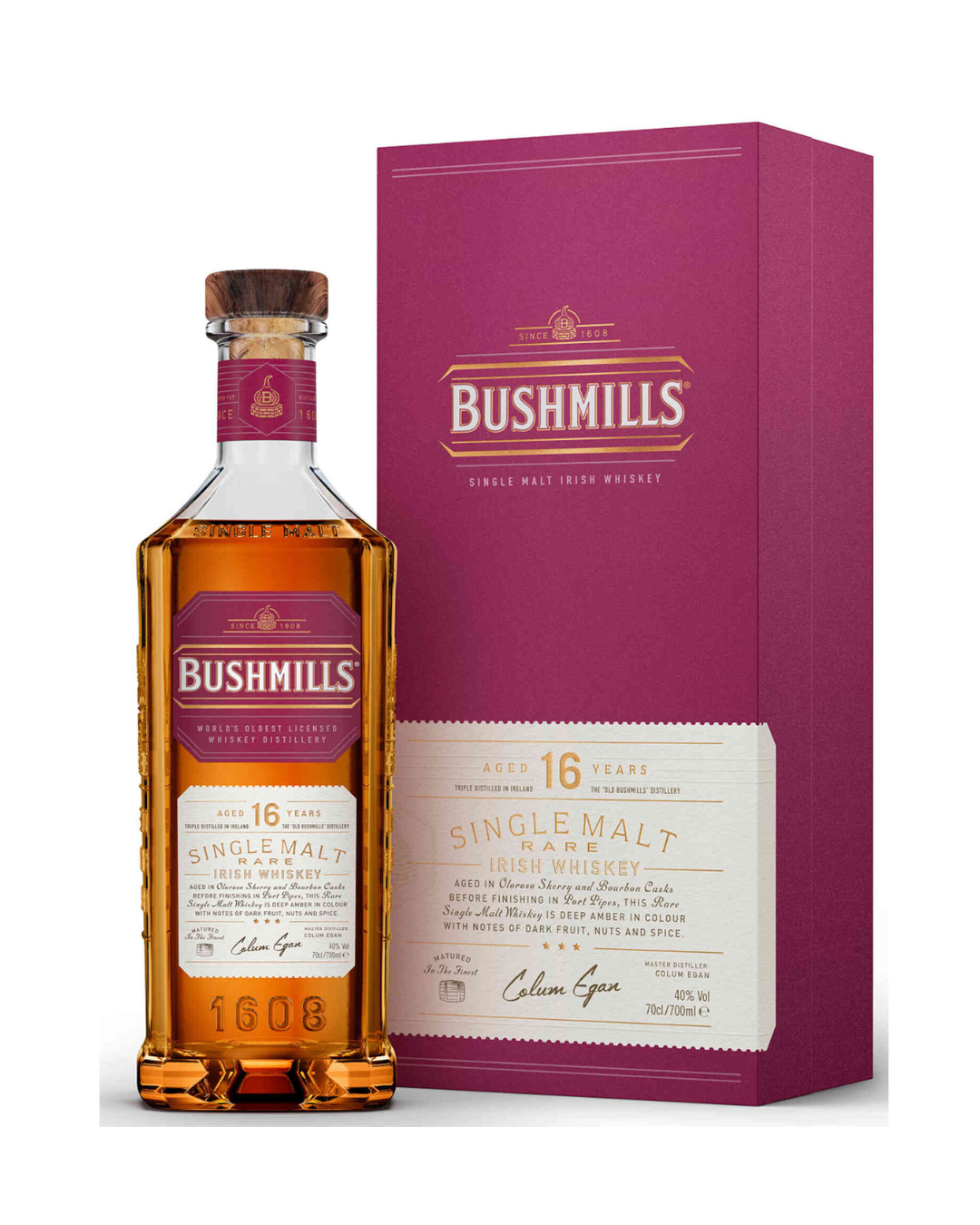 Whisky Bushmill's Single Malt 16 Anos