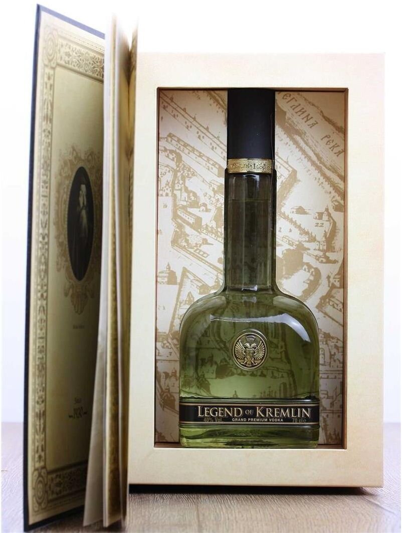 Vodka Legend of Kremlin Black Book